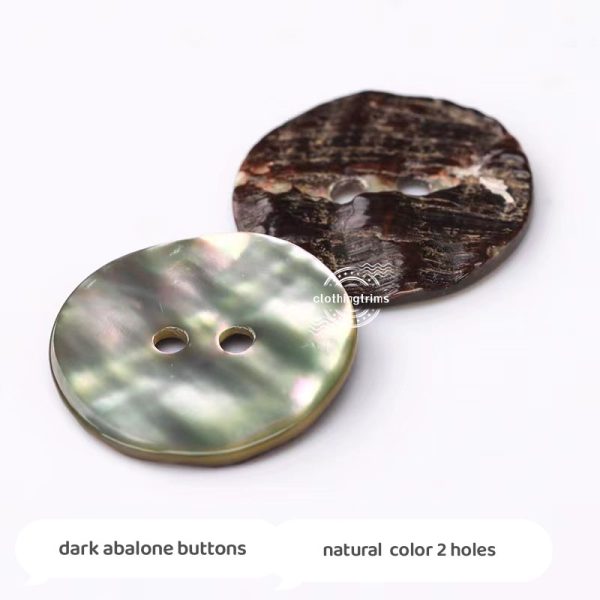 CT057 dark natural abalone buttons 01
